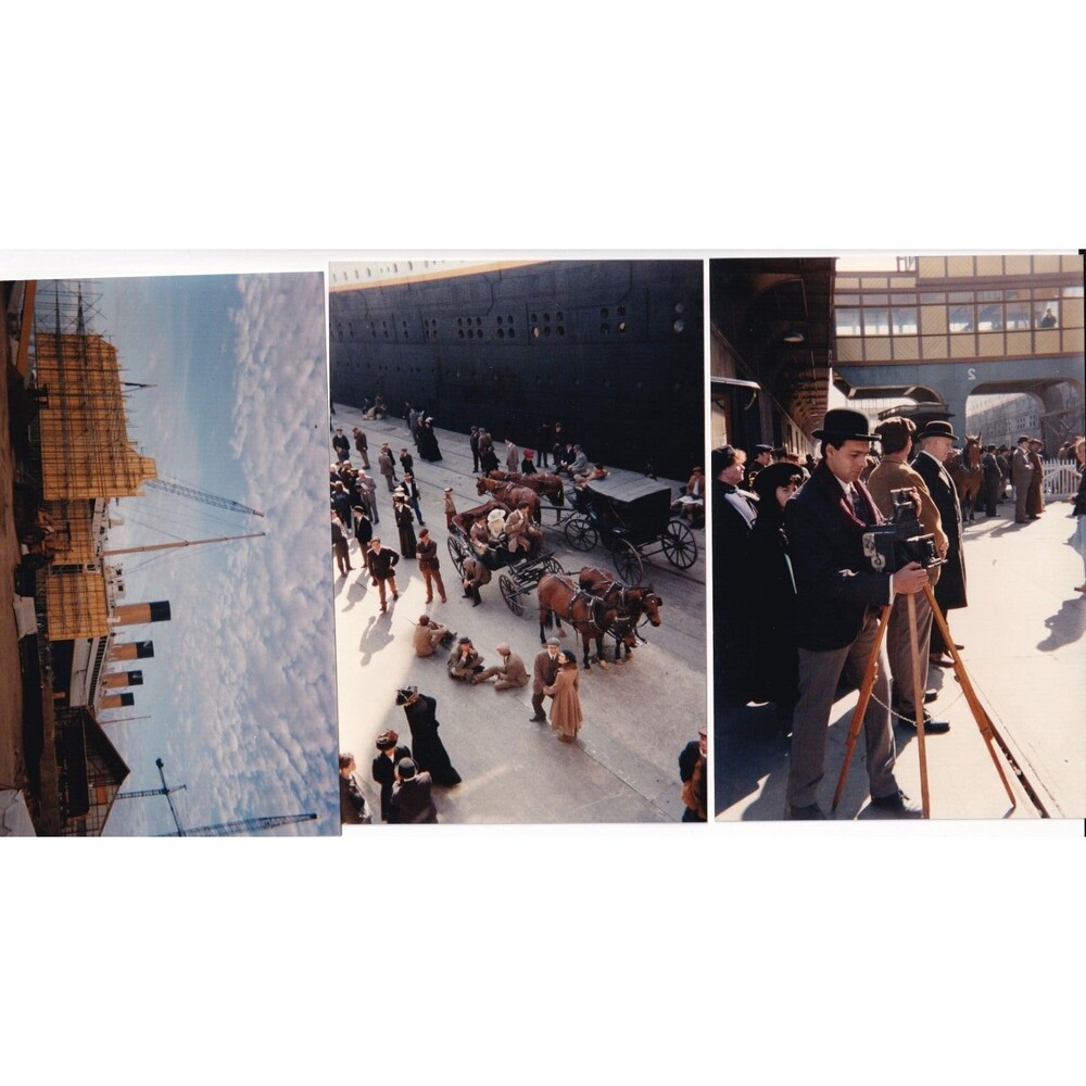 NEW 3 PHOTOS Behind the Scene Movie Titanic Print Kodak Professional Paper 4"x6"